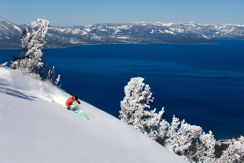 scenic view of lake tahoe 
