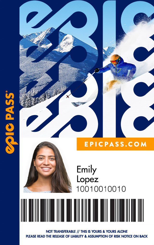 Image of Epic Pass media card